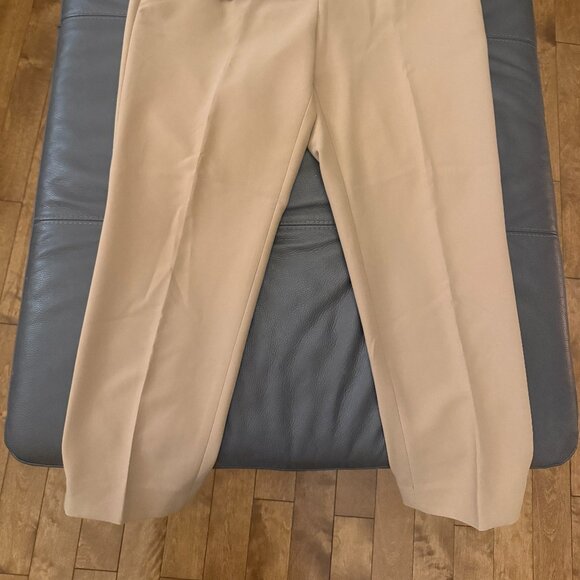 Talbots Hampshire Straight Ankle Pants in Rattan Beige - Picture 8 of 11